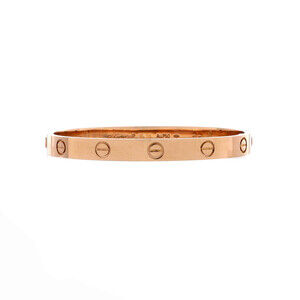 Cartier Love Bracelet 18K Rose Gold
